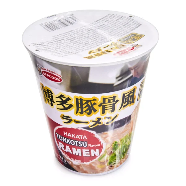 Ace Cook Ippin Tonkotsu Ramen Cup Noodles - Image 2